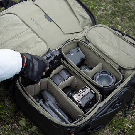 PGYTECH OnePro Flex Backpack 50L(Space Black) + Camera Insert L