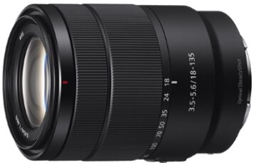 E 18-135mm F3.5-5.6 OSS APS-C Telephoto Zoom Lens with Optical SteadyShot
