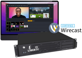 Liberty X HDMI Workstation with Telestream Wirecast Pro Software Perpetual