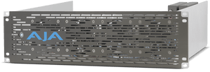 AJA DRM2 3RU Mini-Converter Rackmount Frame with 200W Power Supply, Passive Faceplate