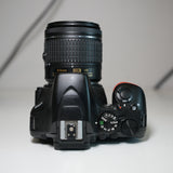 (USED) Nikon D3500 with Nikon AF-P DX NIKKOR 18-55mm f/3.5-5.6G VR Lens