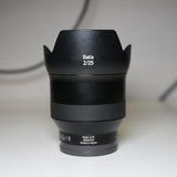 (USED) Zeiss Batiss FE 25mm f/2 Prime Lens for Sony E-Mount