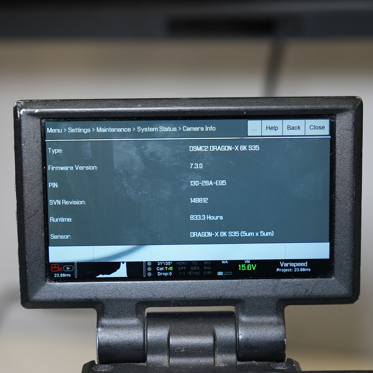 (USED) RED Digital Cinema DRAGON-X DSMC2 6K S35 Bundle (EF Mount)