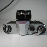 (USED) (UNTESTED) Hanimax Praktica Nova I Camera w/ Leather Case