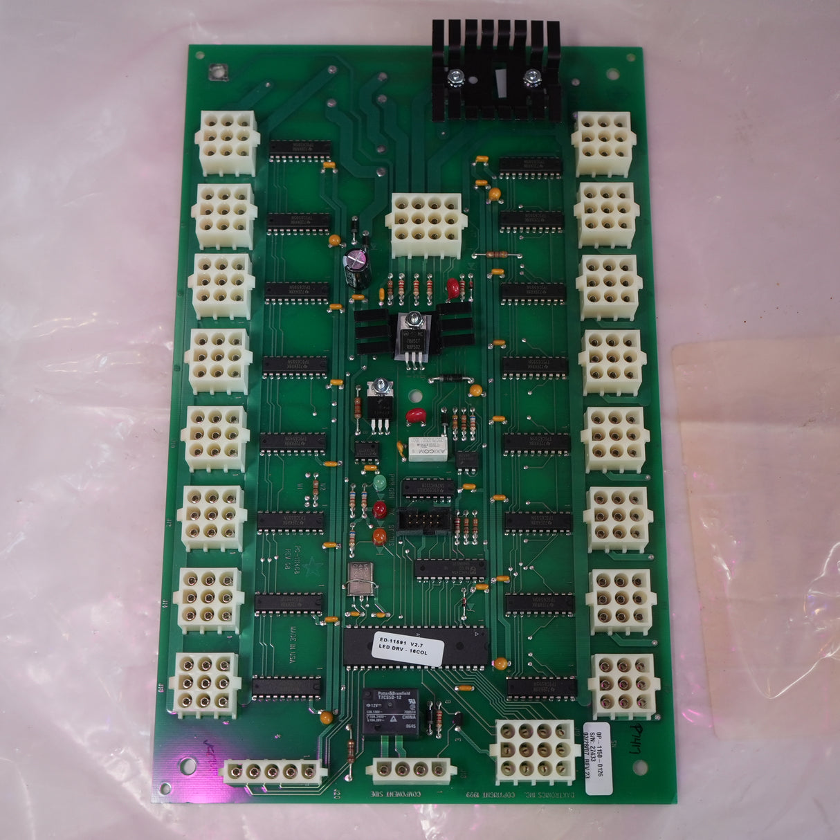 (USED) (0P-1150-0126) Daktronics 16 Output Indoor LED Driver