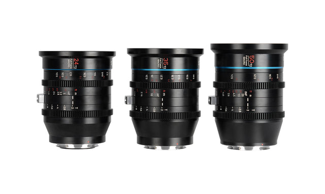 SIRUI Jupiter Full-frame Macro Cine Lenses T2 24mm/35mm/50mm 6