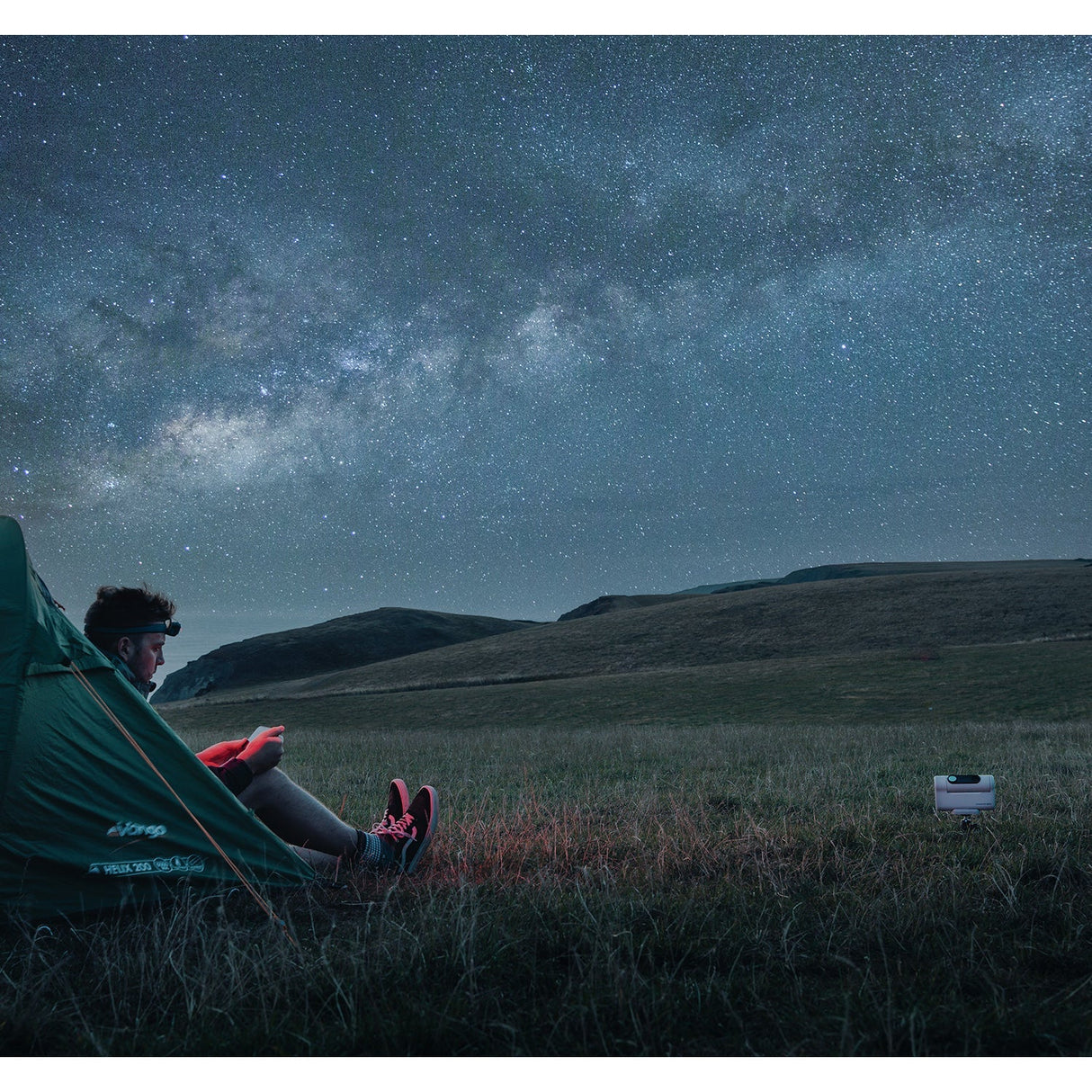 DWARF II Deluxe Edition - Smart Telescope with Solar Filters, UHC Filter and Two Replaceable Batteries