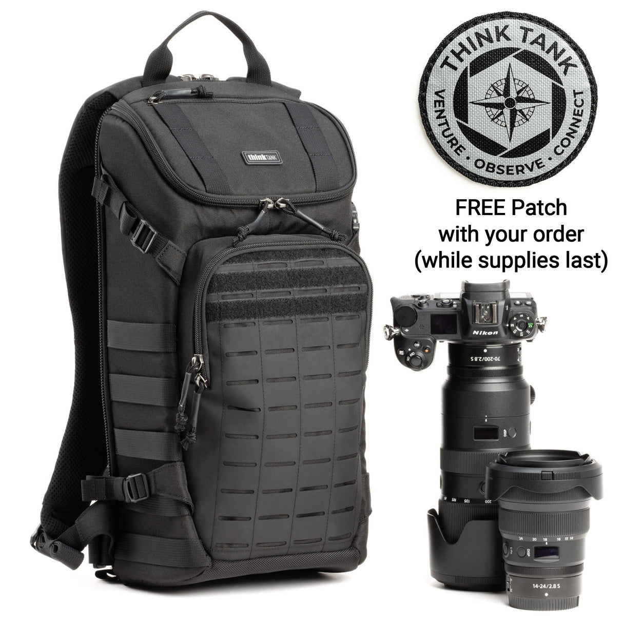 Think Tank Photo DarkLight 14L Backpack (Black) - view 2