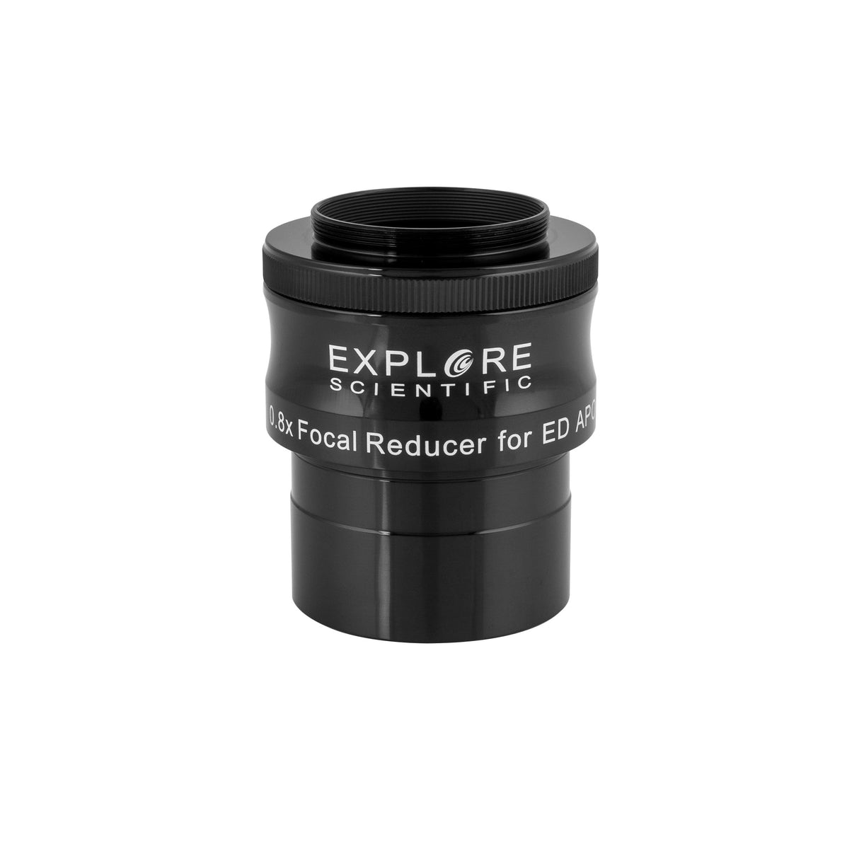 ED80 Essential Series Air-Spaced Triplet Refractor Telescope with 0.8x Focal Reducer and iEXOS-100-2 PMC-Eight Equatorial Tracker System