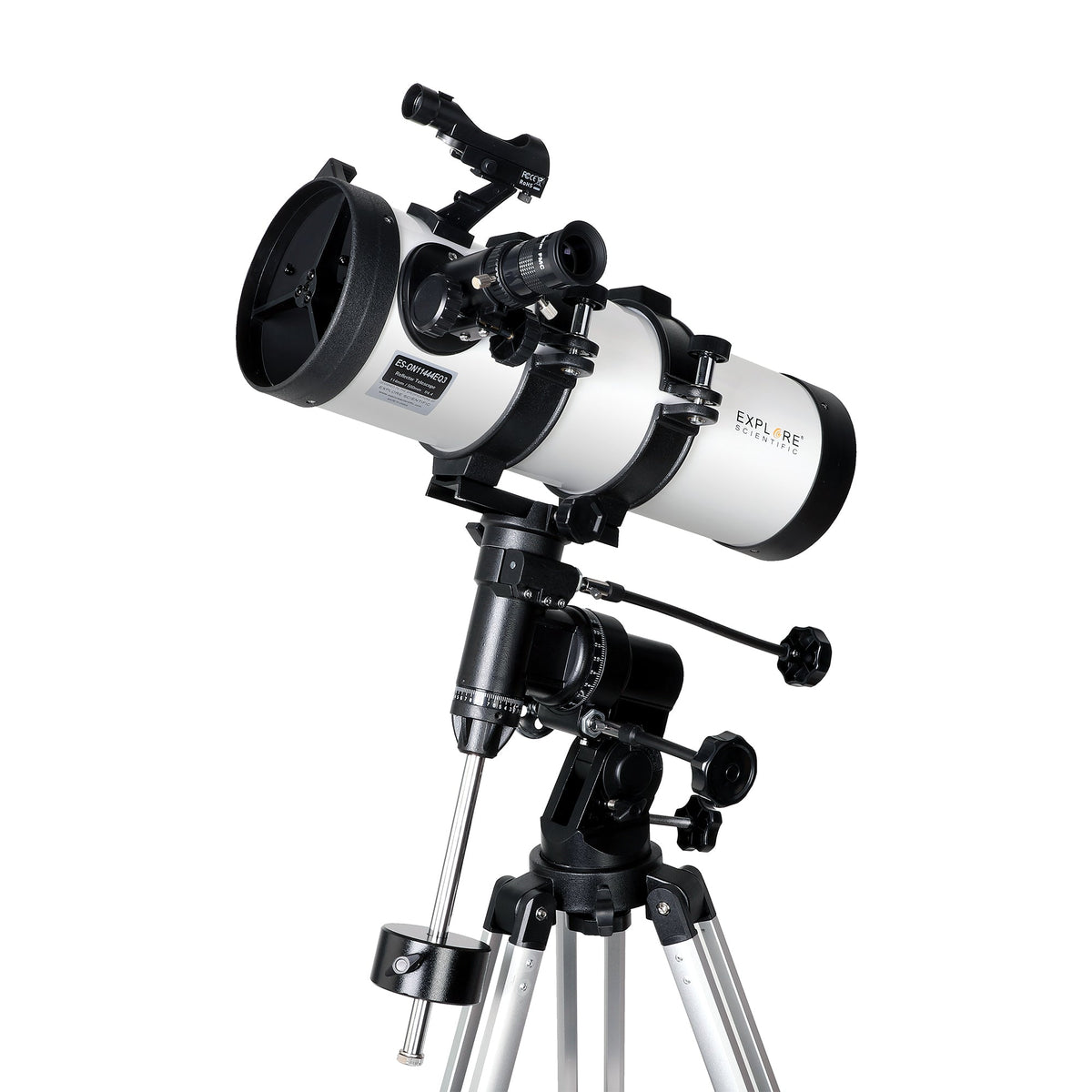 114mm Newtonian Reflector Telescope with Equatorial Mount