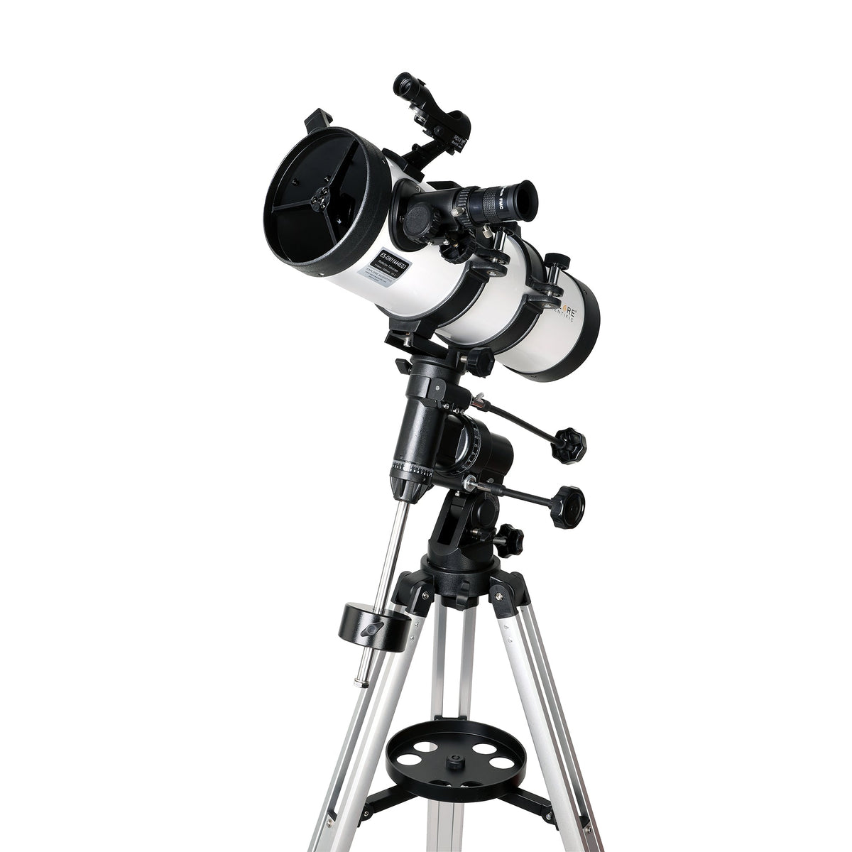 114mm Newtonian Reflector Telescope with Equatorial Mount