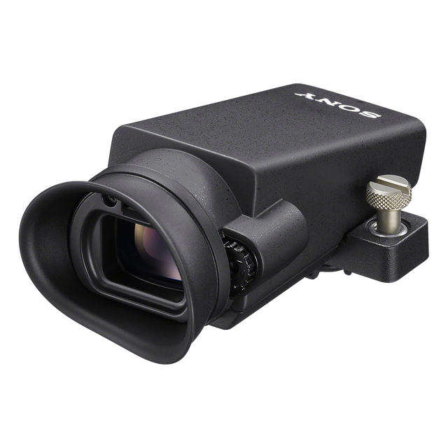Sony DVF-EL1 OLED viewfinder for FX5, angled view