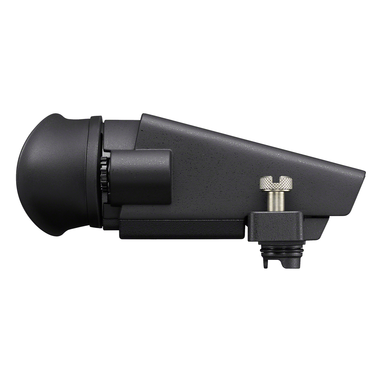 Sony DVF-EL1 OLED viewfinder right side showing tilt mechanism