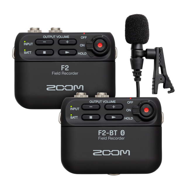 Zoom F2-BT Field Recorder with Bluetooth