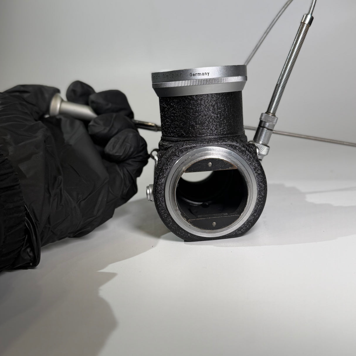 (USED) Leica Visoflex I Reflex Housing with Ernst Leitz Wetzler 135mm f/4.5 Lens