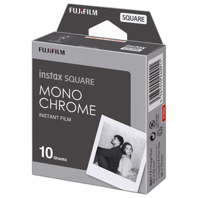 Fujifilm Instax Square monochrome instant film, 10 exposures