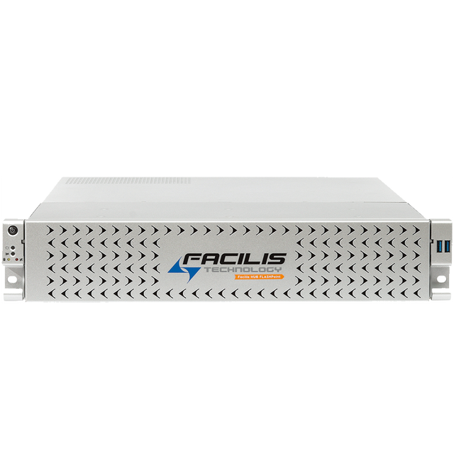 Facilis HUB FLASHPoint 24S - 24TB  System with Unlimited Seats of FastTracker, Smart Access Rules and WANLink Remote Client