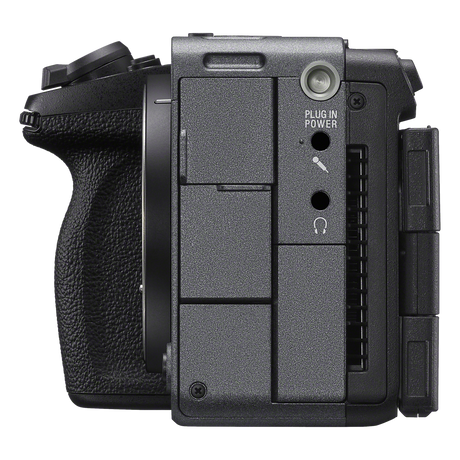 Sony FX5 cinema camera left side view