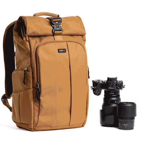 Think Tank Photo FocusPoint Rolltop 30L Backpack (Asphalt Black) - view 2