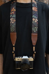 Forest Foliage Camera Strap