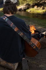 Forest Foliage Guitar Strap