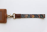 Forest Foliage Wristlet Keychain