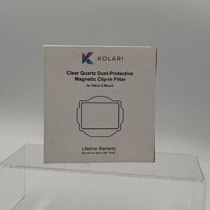 (USED) Kolari Clear Quartz Dust-Protective Magnetic Clip-In Filter for Nikon Z Mount