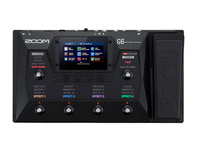 Zoom Multi-Effects Processor with Expression Pedal