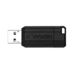 Verbatim PinStripe USB Flash Drive Black 16GB