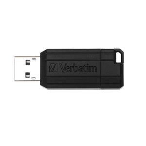 Verbatim PinStripe USB Flash Drive Black 16GB