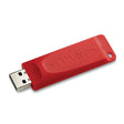 Verbatim Store n Go USB Flash Drive USB 2.0 Red TAA MICROBAN 64GB