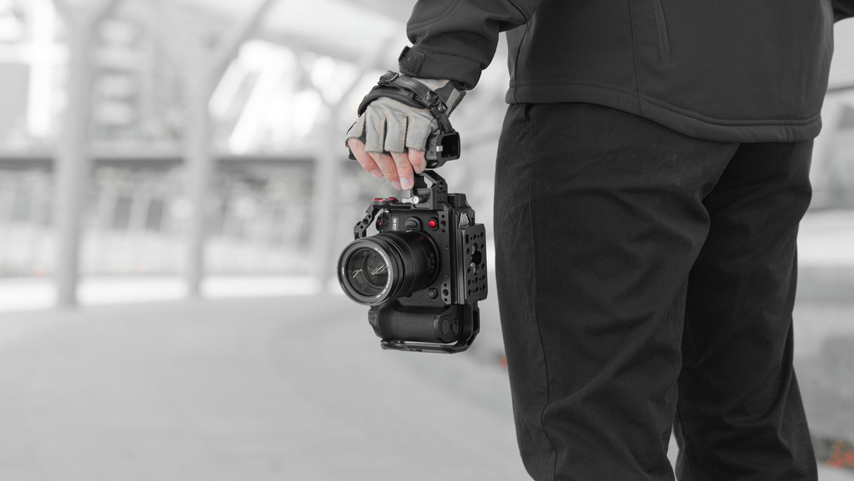 Full Camera Cage for Panasonic GH7/GH6 ‚Äì Black