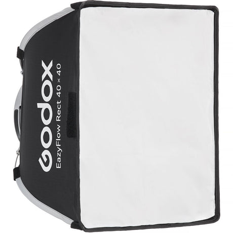 Godox EazyFlow Rect 40x40 softbox with white front diffuser panel