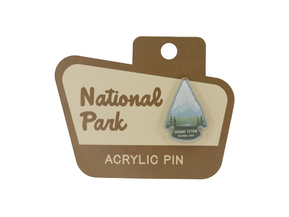 Grand Teton National Park Acrylic Pin