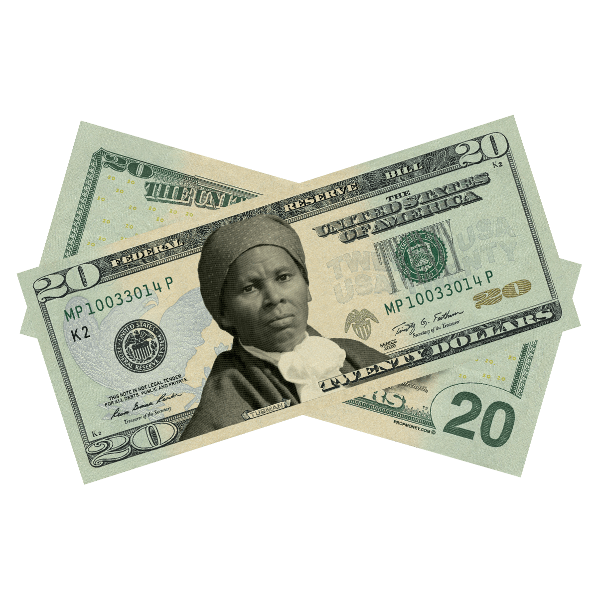 $20 Harriet Tubman Commemorative Bills