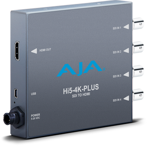 AJA HI5 3G-SDI to HDMI 2.0 Conversion