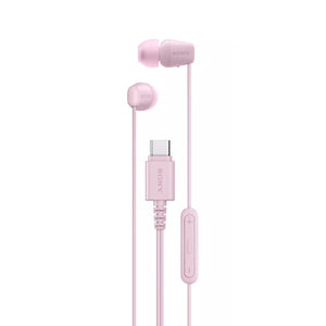 Sony IER-EX15C USB-C Wired In-Ear Headphones (Pink)