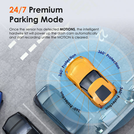 Rexing Smart Hardwire Kit with 360° Motion Detection