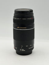 Used Canon EF 75-300mm f/4-5.6 III USM Lens