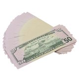 All Denomination Full Print New Series Mixed Bills Stack