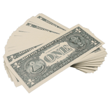 All Denomination Full Print 1990 Series Mixed Bills Stack