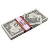 $5,000 Full Print 1990 Series Stack