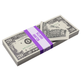 $2,000 Full Print 1990 Series Stack