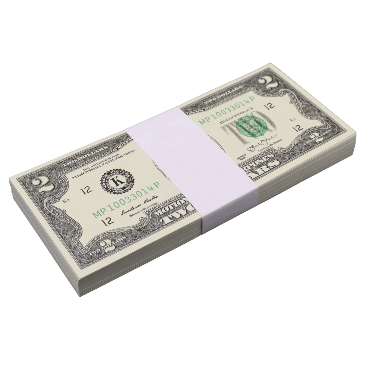 $200 Full Print 1990 Series Stack