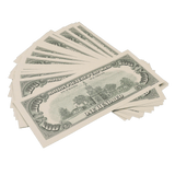 All Denomination Full Print 1990 Series Mixed Bills Stack