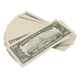 All Denomination Full Print 1990 Series Mixed Bills Stack