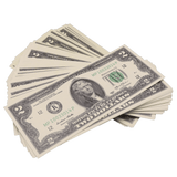 All Denomination Full Print 1990 Series Mixed Bills Stack