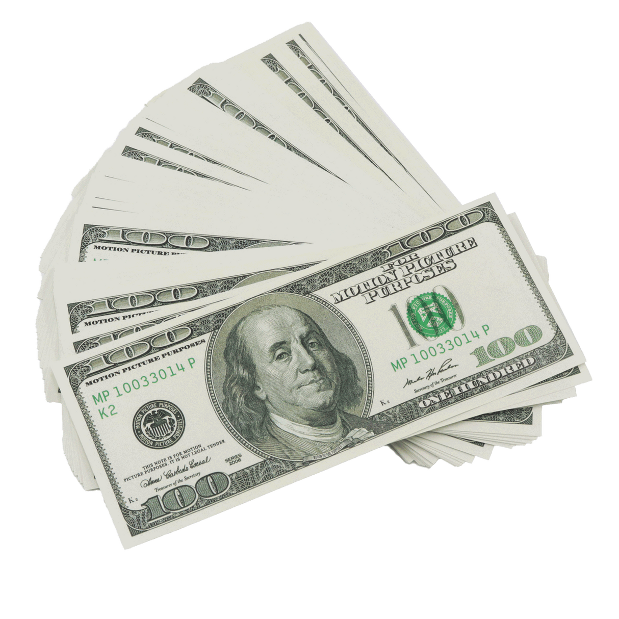 $20,000 Full Print New Series / 2000 Series Stacks Mix