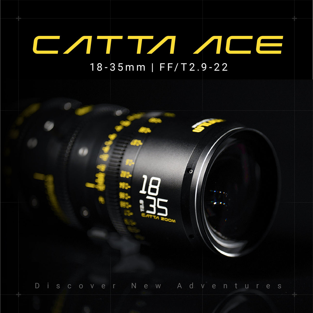 Catta Ace 18-35|35-80|70-135 mm FF|T2.9-22 Full Frame