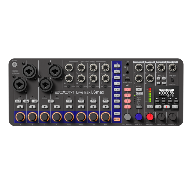 Zoom LiveTrak L6 Max